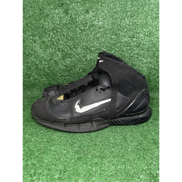 2005 Vintage Nike Air Zoom Huarache 2K5 Black Kobe Bryant Era Shoes Mens Size 15 main image 9